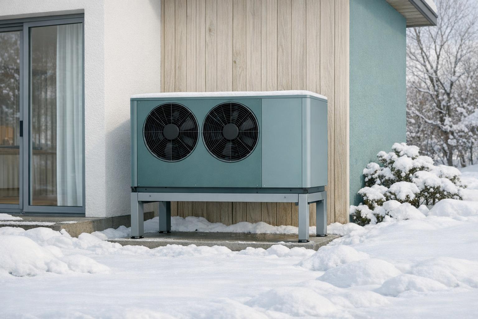 Mini Split Cold-Weather Performance: What to Check AI-generated editorial illustration.